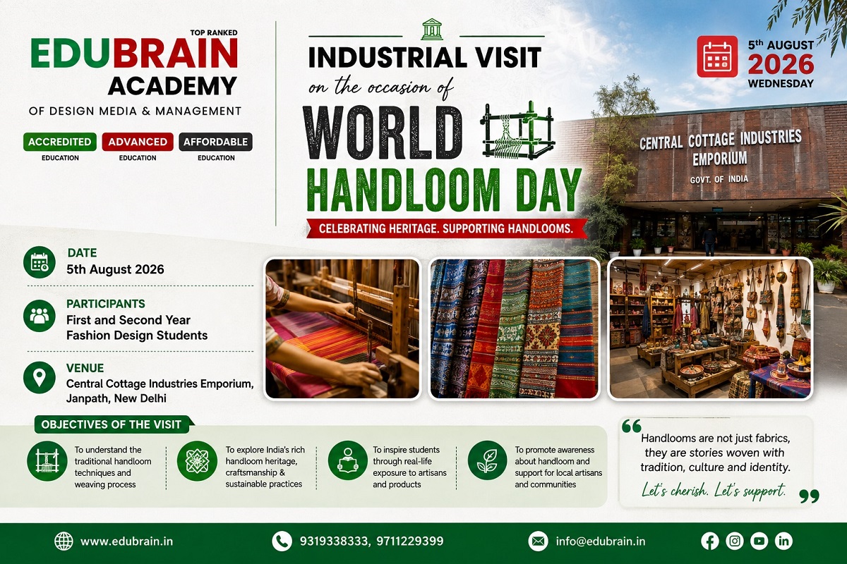 INDUSTRIAL VISIT – CENTRAL COTTAGE INDUSTRIES EMPORIUM