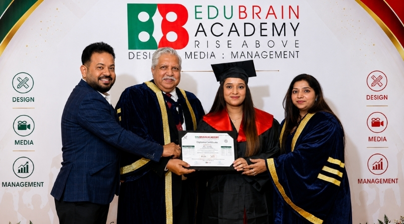 Edu Brain 8th Convocation Graduate Certificate