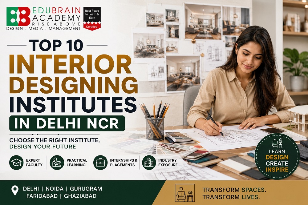 Top 10 Interior Designing Institutes in Delhi NCR