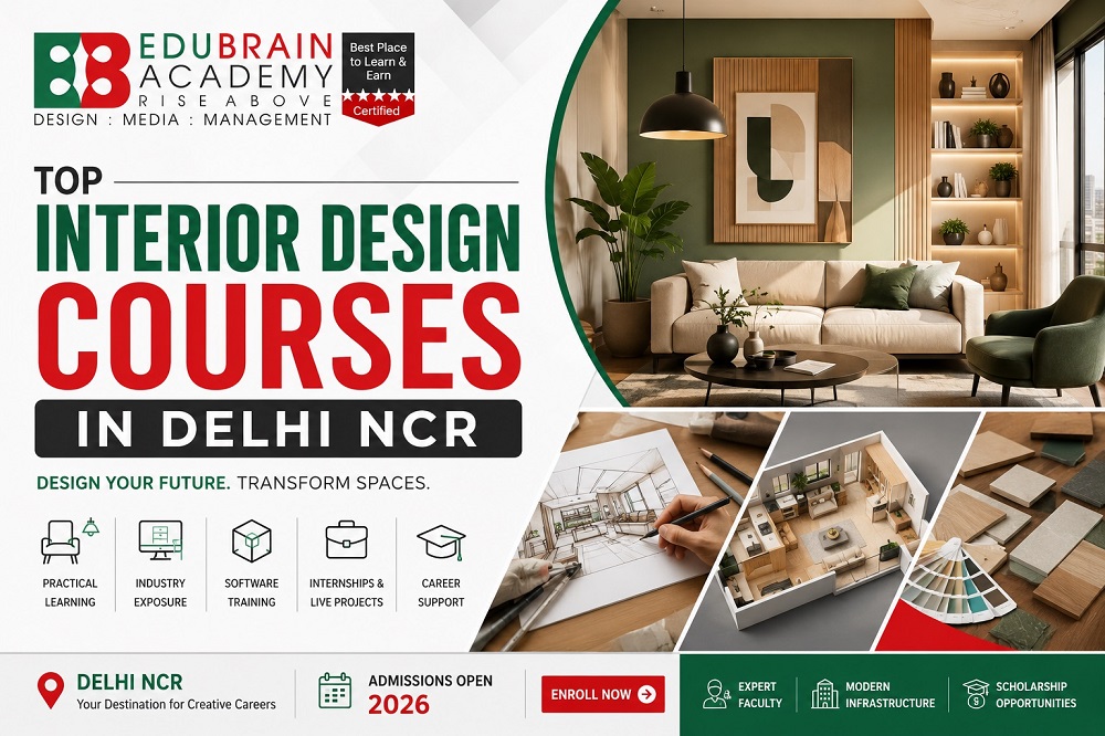 Top Interior Design Courses in Delhi NCR